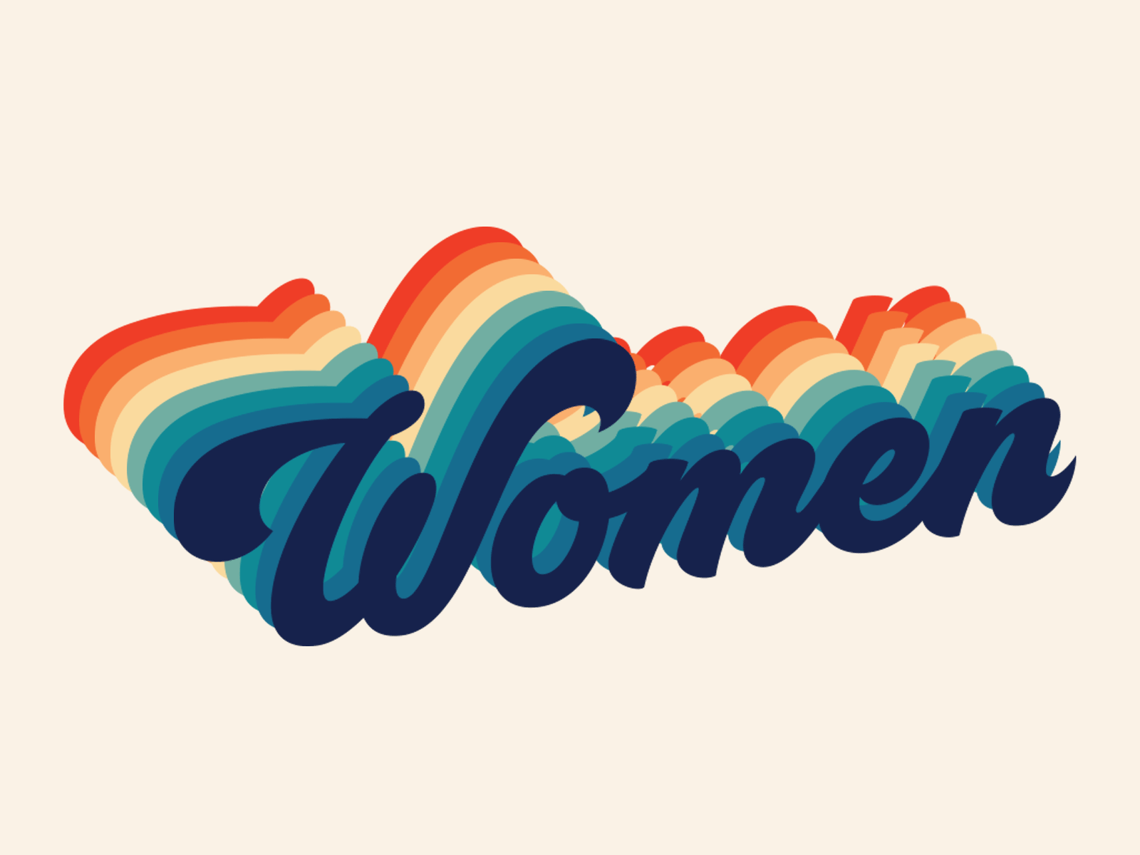 International Women's Day 2d 2d animation animation design gif gif animation retro type type animation type design typography vector women women empowerment