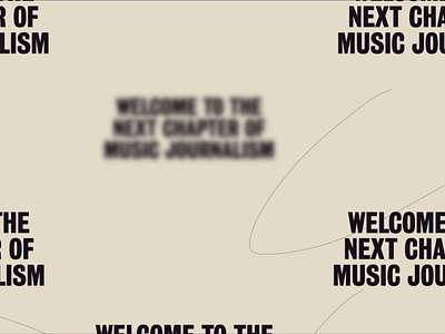 Music Journalism that digs deeper animation blog branding ecommerce illustration journalism layout motion design music product design typogaphy ux website