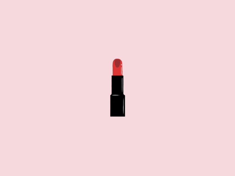 Lipstick Animation animation lipstick loader loading women