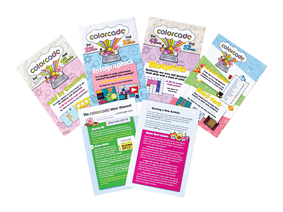 Colorcade Postcards educational design postcard postcard design postcarddesign postcards