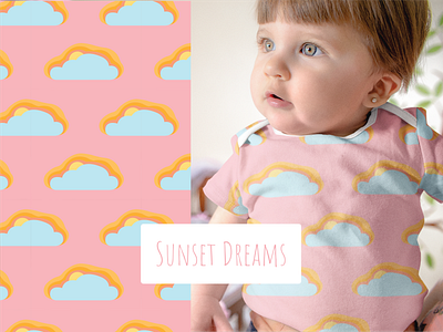 Sunset Dreams Seamless Pattern