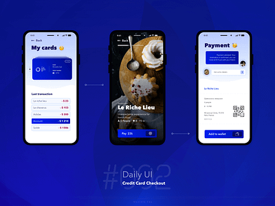 002 Daily UI - Credit Card Checkout application application ui credit credit card credit card payment daily ui daily ui 002 mobile mobile app payment ui ui design ux ui ux design