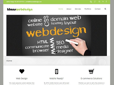Khanswebdesign.com css3 design html5 design web design web design company wordpress design