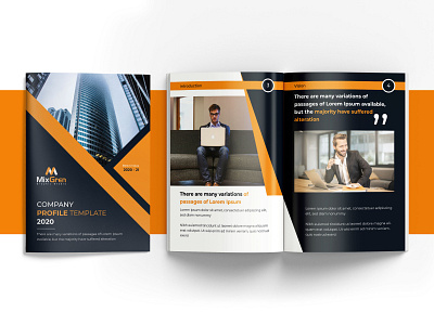 Company Profile Design brochure company design profile proposal