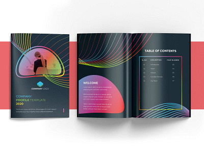 Brochure Design brochure company design profile proposal