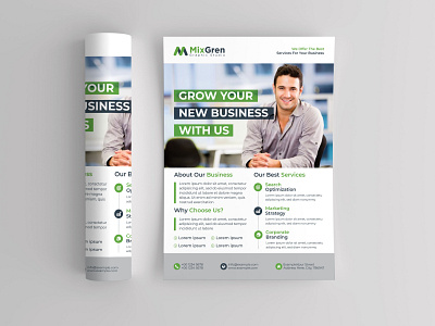 Corporate flyer design