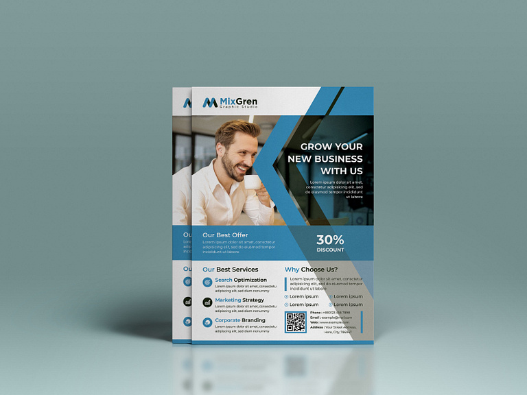 Corporate Flyer Design By Mixgren On Dribbble