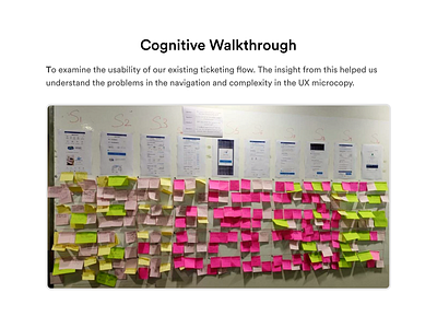 Cognitive Walkthrough - UX Research cognitive data design qualitative redesign research usability testing ux