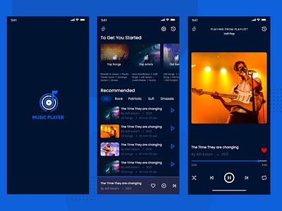 UI :: Music Player Concept