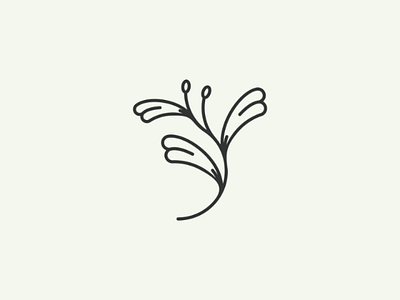 Flowaah logo design flower unused