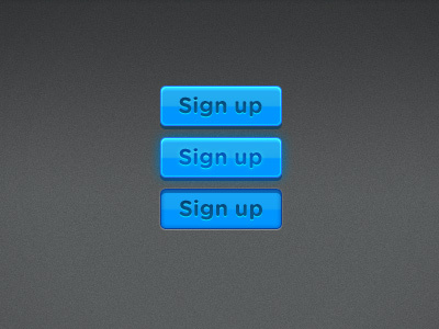 Sign Up Button by Ryan McMaster on Dribbble