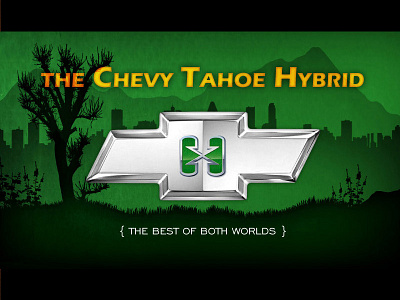 Chevy Tahoe Hybrid: The Best of Both Worlds chevy motion graphics scad storyboards tahoe