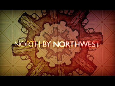 North by Northwest: Main Title Redesign hitchcock main title motion graphics north by northwest scad