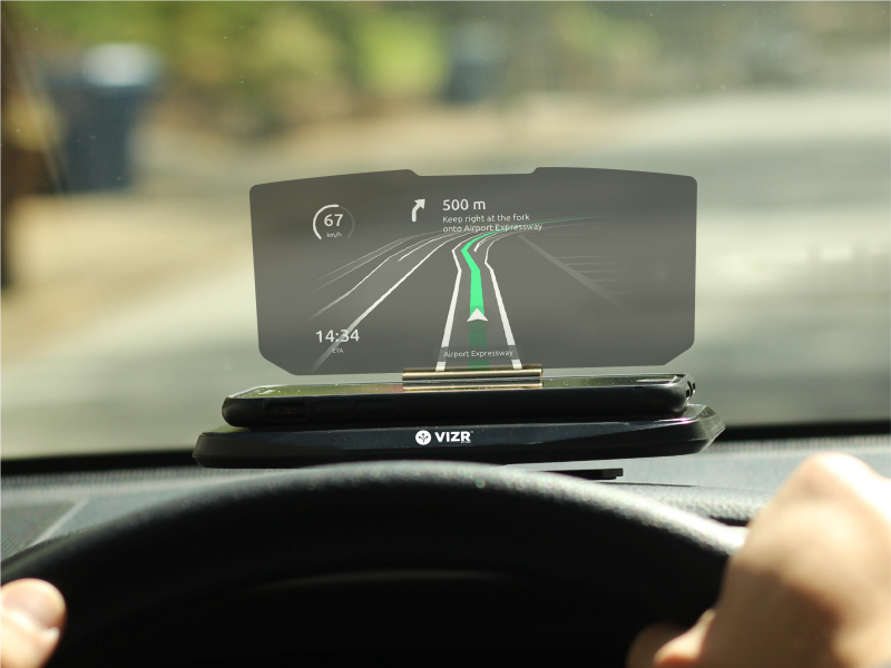 Hud display. Индикатор на лобовом стекле. VIZR для авто. HUD дисплей для телефона. Head up display.