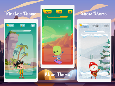 Gaming App - Light Themes andriod app art design icon ios screen typography ui ux