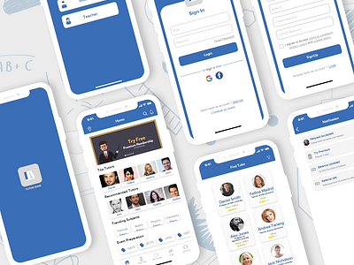 Tutor Zone - IOS Design
