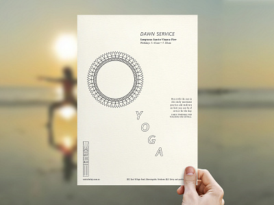 Yoga Class Poster Series copywriting flat flyer design icon illustration minimalist print vector yoga