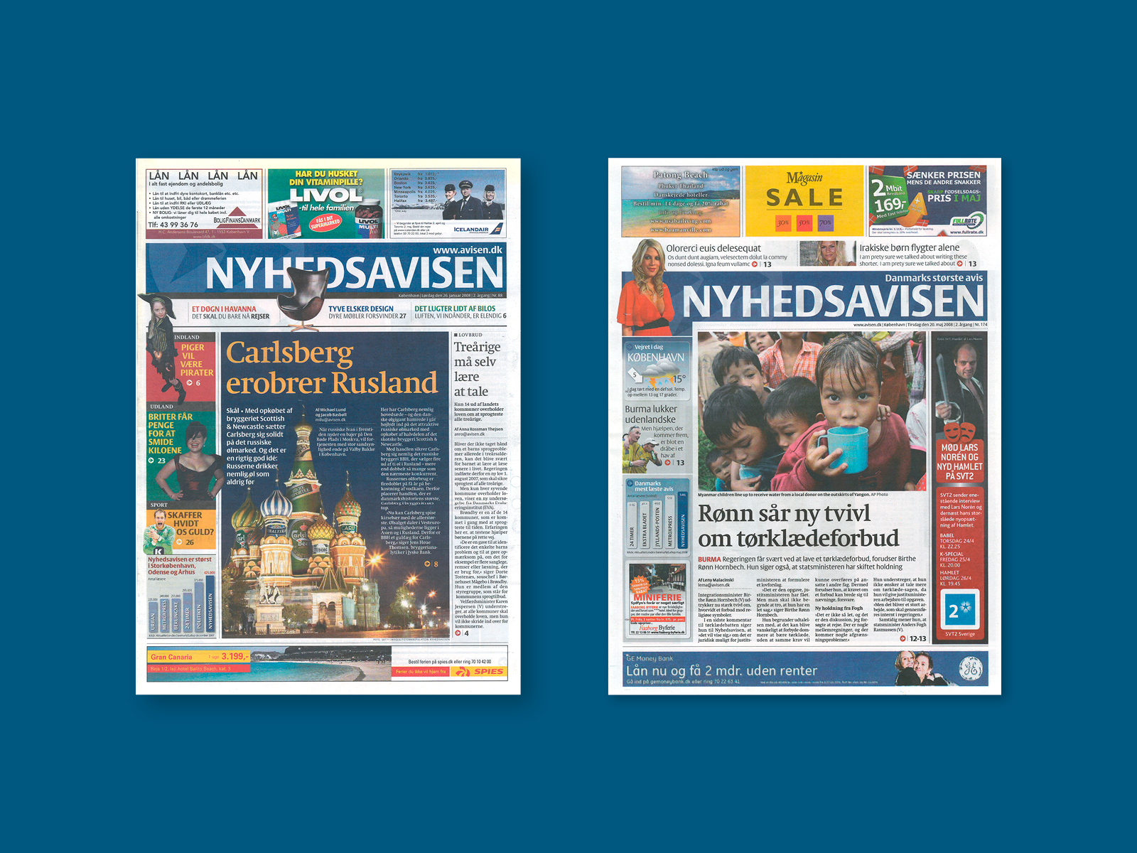 Nyhedsavisen By Sigurd Bjørgvin On Dribbble