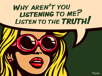 Listen to the truth! illustration