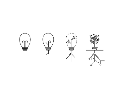 Atlassian Growth team shirt design data growth idea lightbulb tree