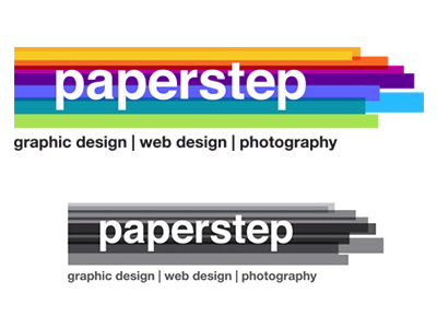 Paperstep Company logo art brand colour company concept creative design graphic identity logo logotype visual
