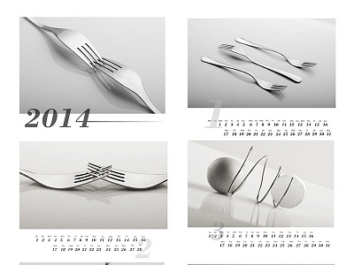 Photographic Calendar calendar design graphic light photo photography shoot studio typography visual