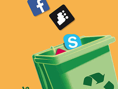 Recycle More Bicebe Social Poster design graphic poster recycle social poster