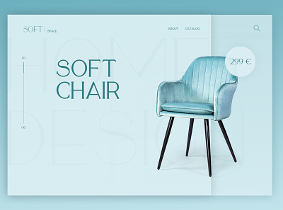 Soft chair banner banner branding software дизайн кресло мебель