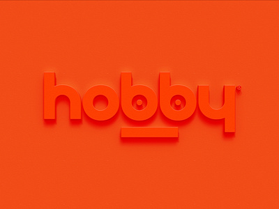Hobby design logo logodesign logotype typography