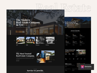 Estame - Real Estate Elementor Template kit