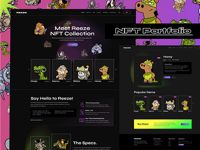 Reeze - NFT Portfolio