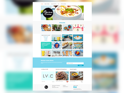 Cocina Divina e commerce flat kitchen responsive store