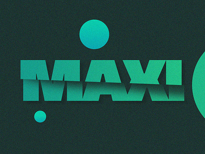 Typs two branding design designer maxi typography