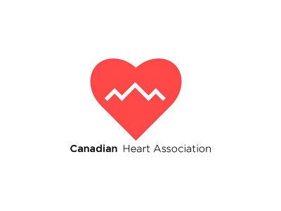 Logo 5 - Canadian Heart Association design designs illustration indonesia logo