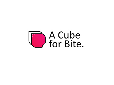 Logo 9 - A Cube for Bite affinity design affinity designer design designs illustration indonesia logo logo design logodesign logofarms logos logotype vector