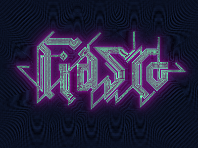 lettering Fiasco design typography