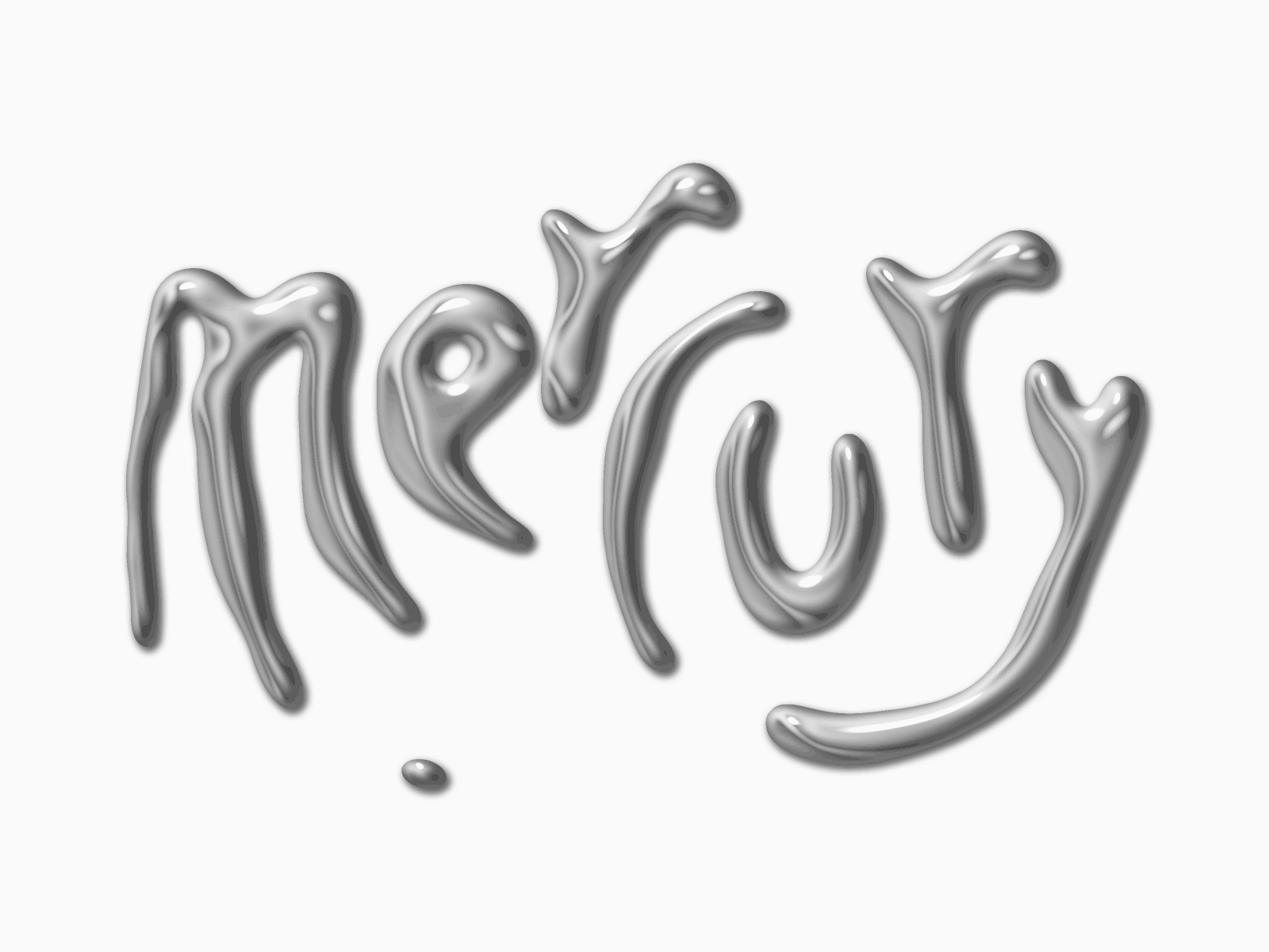 Mercury next test animation lettering