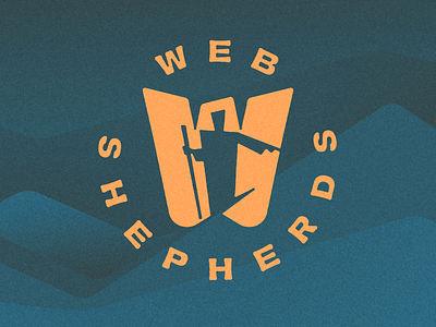 WEB SHEPHERDS branding concept design icon illustration lettering logo typography web