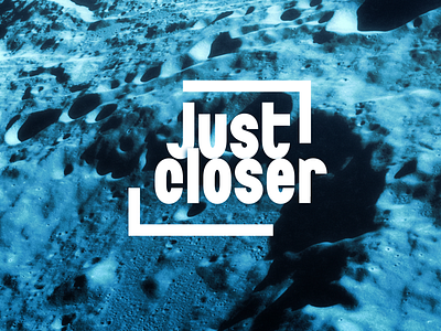 Just closer branding concept design graphic design lettering typography vector