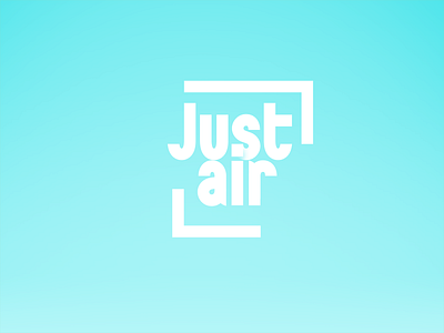 Just air branding concept design graphic design lettering typography vector