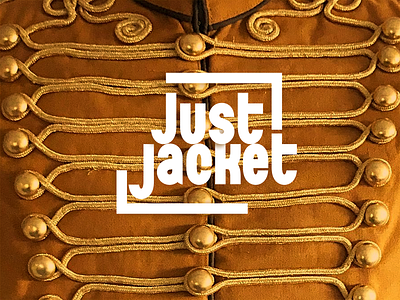 Just jacket branding concept design graphic design lettering typography vector