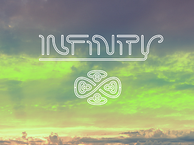 Infinity branding concept design graphic design illustration infinity lettering logo typography vector