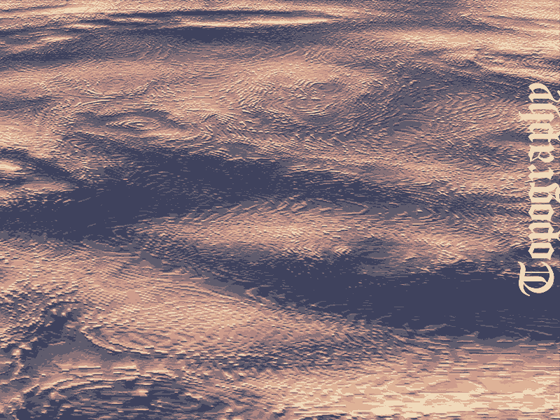 Topography 3 animation mars motion design terra topography