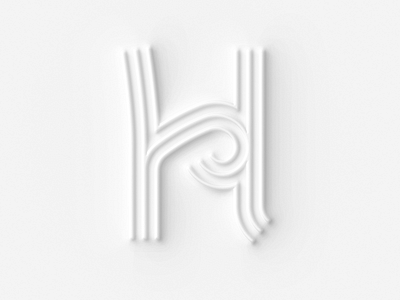 36 days of type H 36 days of type 36daysoftype concept design graphic design h lettering typography