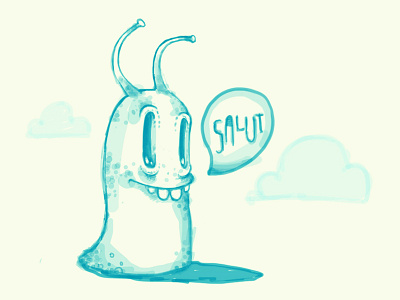 snail sketch