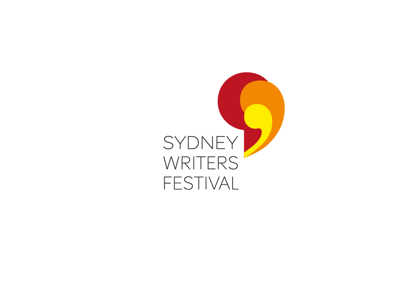 Sydney Writers Festival apostrophes conference festival logo loop rain sydney writers