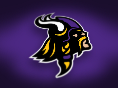 Vikings In Color branding cleveland state design illustrator logo minnesota nfl sports sports logo vector viking vikings