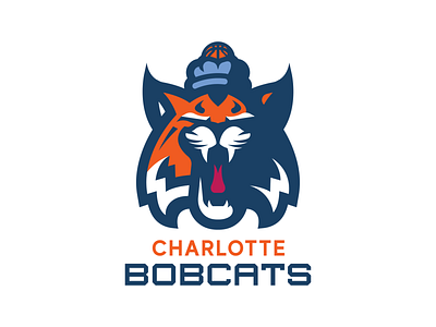 Charlotte Bobcats Concept basketball bobcats branding charlotte identity illustrator logo nba north carolina sports sports logo