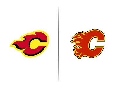 Calgary Flames Logo Concepts by Sean McCarthy on Dribbble