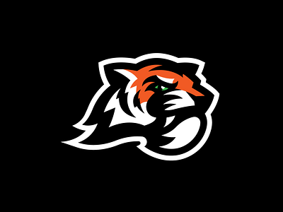 Tiger baseball basketball branding cincinnati design illustrator logo sports sports design sports logo tiger vector
